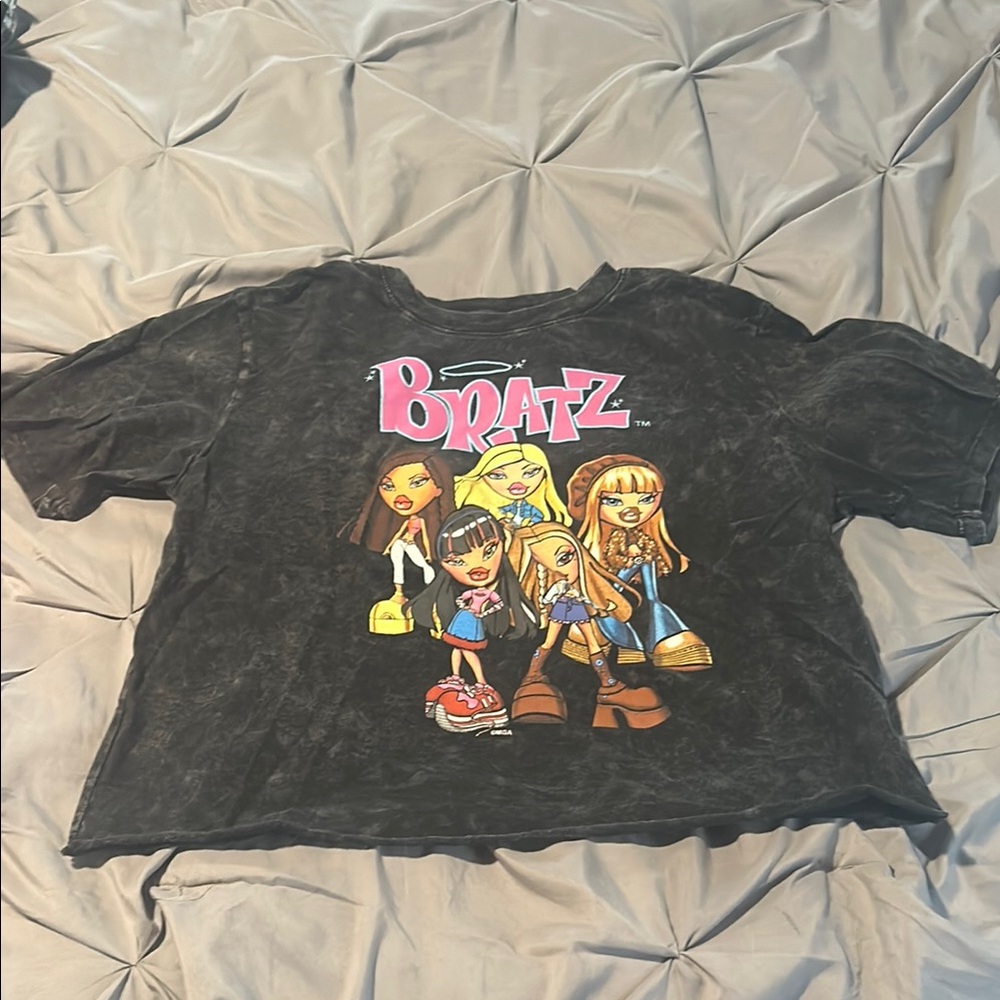 Black Graphic Short Sleeve Tee